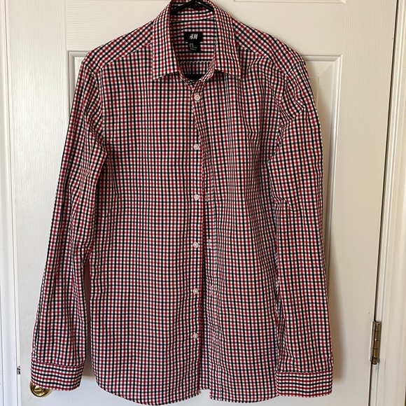 H&M Shirts Hm Mens Dress Shirt Poshmark